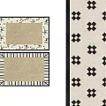 Middle Square Carpet 3d model
