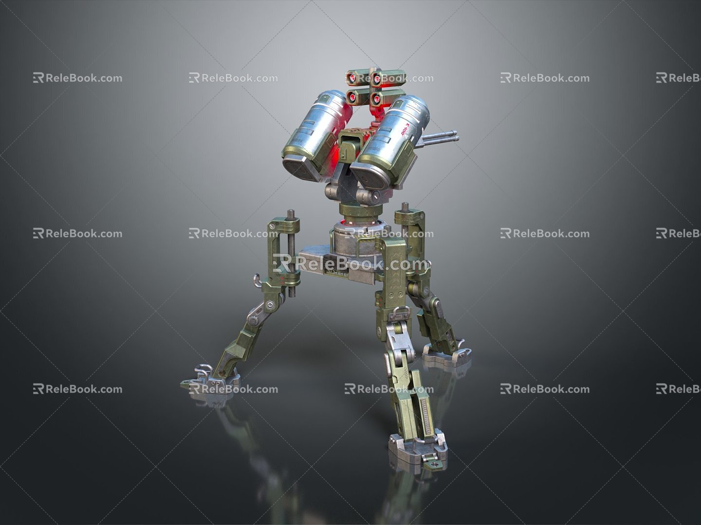 Robot Robot Assistant Small Robot Robot Butler 3d model