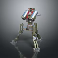 Robot Assistant Small Robot Butler 3d model