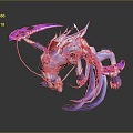 Monster Monster Monster Flying Monster Mountain Essence Alien Monster Alien Monster Monster Warrior 3d model