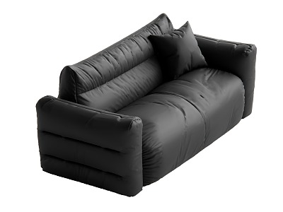 Modern double sofa 3d model