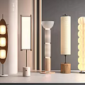 Modern floor lamp 3d model