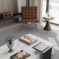 Modern Loft Living Room With High Ceiling Large Windows And Minimalist Furniture