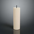 Human Bone Organ Structure Model Featuring Hair Like Black Top Detail
