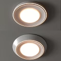 Ceiling lamp round ceiling lamp square geometric combination bedroom living room children's room simple ceiling lamp 3d model