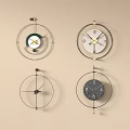 Modern pendant modern simple clock 3d model