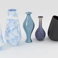 Various Designed Vases with Different Colors and Shapes for Home Decor
