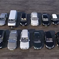 Diverse Array Of Different Car Models Featuring Sedans SUVs And Commercial Vans