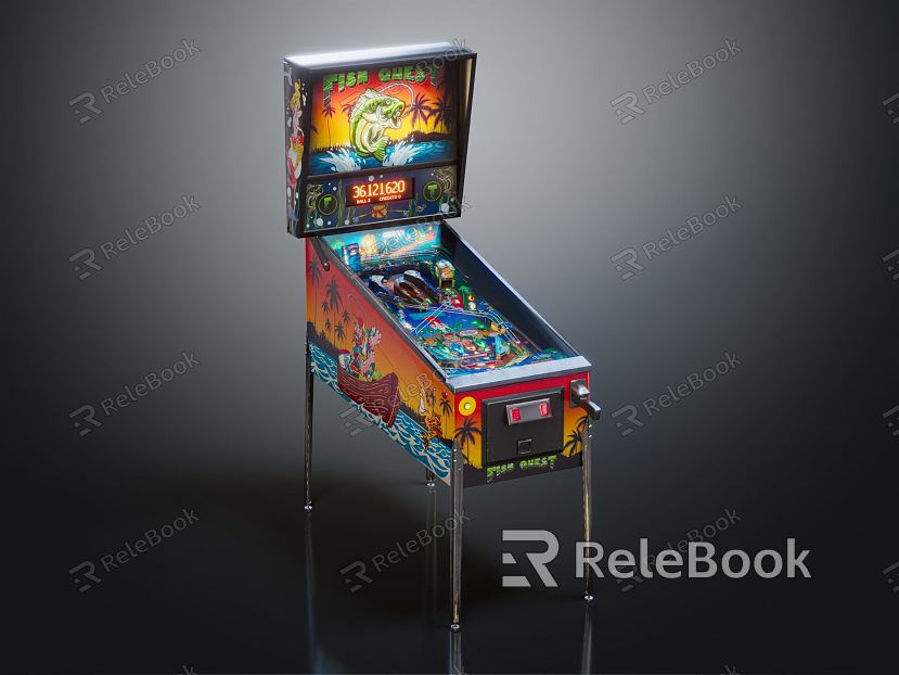 modern game machine pinball pinball game model