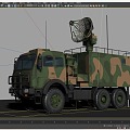 Weather radar search tracking radar radar vehicle tracking radar tracking illumination radar fire control radar large radar domestic radar military radar vehicle 3d model