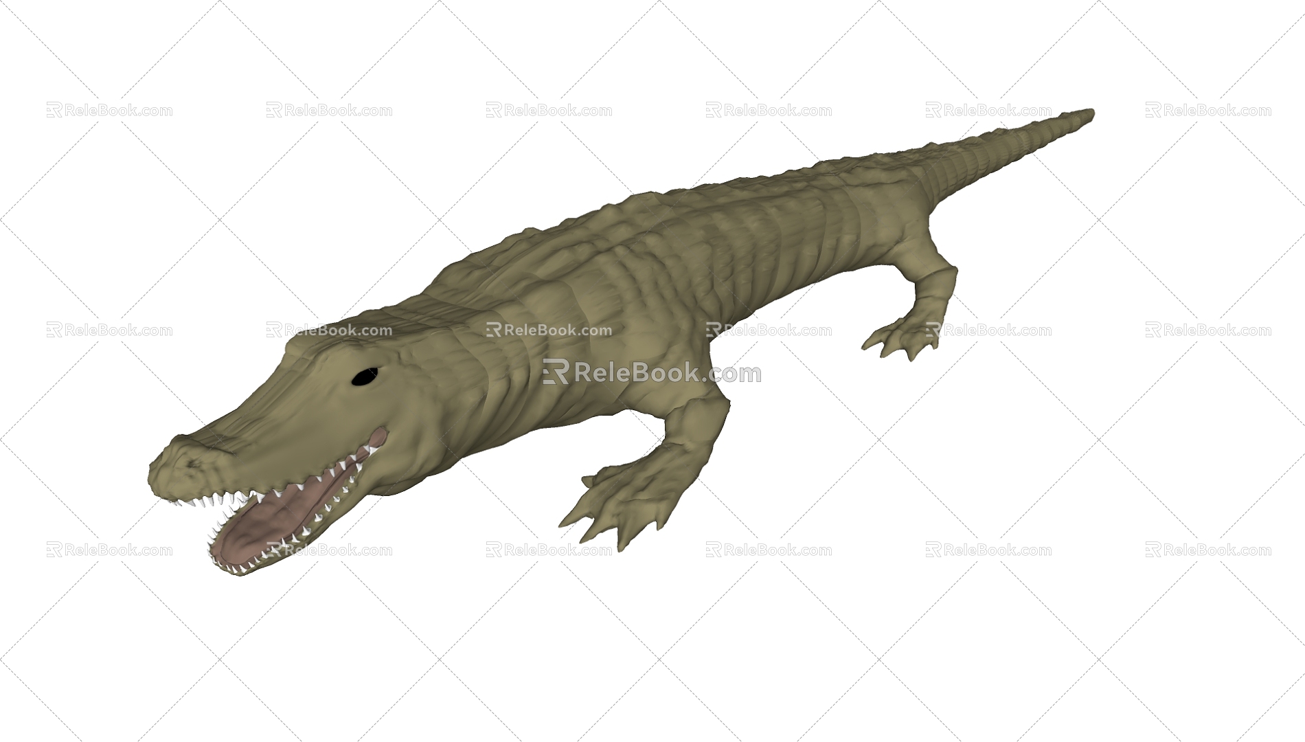 Crocodile 3d model