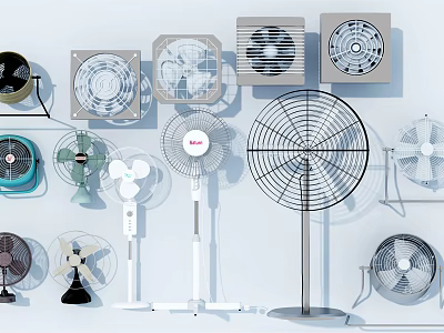 modern electric fan electric fan 3d model modern electric fan electric fan 3d model