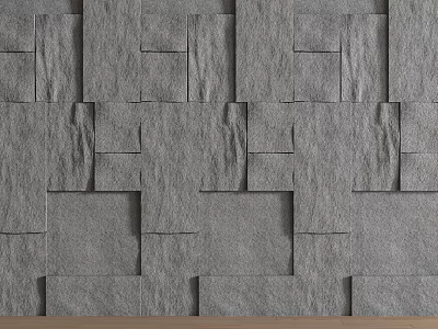 Modern background wall rubble stone background wall rubble stone wall stone 3d model