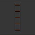 Modern Multi Tier Shelving Unit with Wooden Tiers and Black Metal Frame for Home Storage
