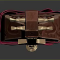 Modern String Instrument Cartoon String Instrument Animation String Instrument String 3d model