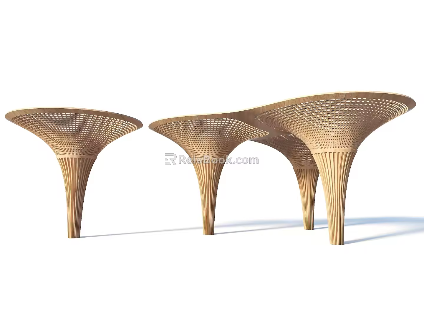Modern Columns Alien Columns Package Columns Creative Columns 3d model
