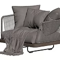 Modern Single Sofa Single Leisure Chair 3d model