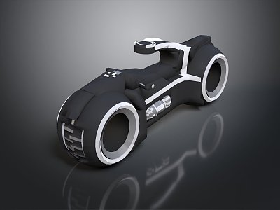 Modern Motorcycle Jet Motorcycle Science Fiction Motorcycle Concept Motorcycle Flying Car model