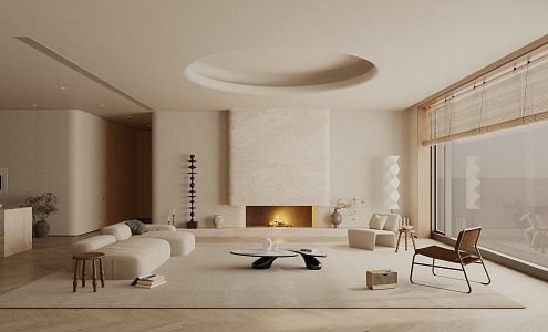 The Silent Living Room 3d model