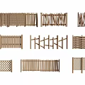 Different Styles Of Wooden Garden Fences With Various Designs And Structures