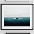 Photo Wall With Framed Landscape Pictures Text Art And Minimalist Designs