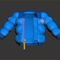 cotton-padded jacket down jacket goose down jacket thick clothes thick cotton-padded clothes autumn and winter clothing winter clothing autumn clothing 3d model