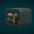Commercial Safe With Combination Lock Metal Knob And Secure Handle For Business Storage