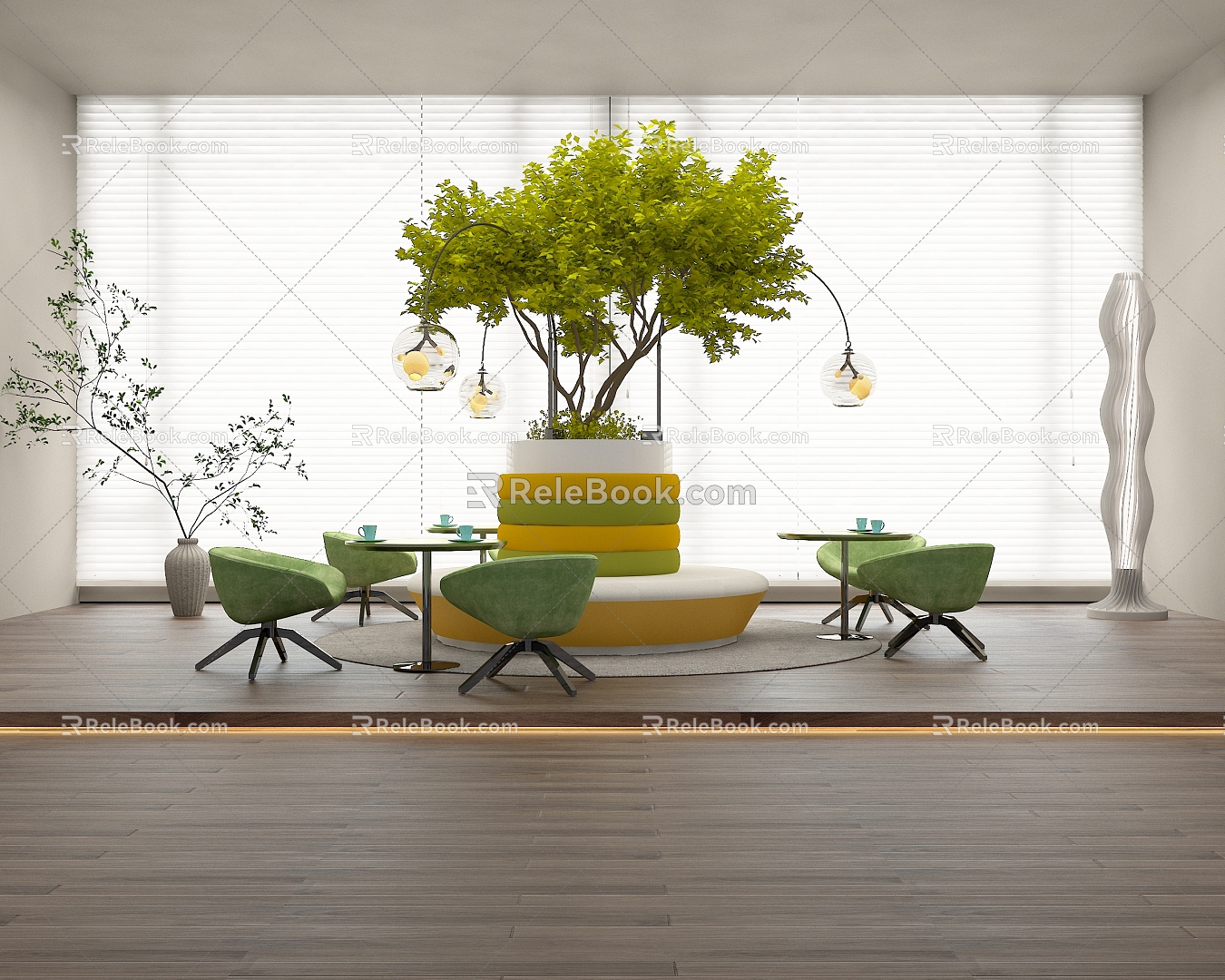 Tree Chair 3d model