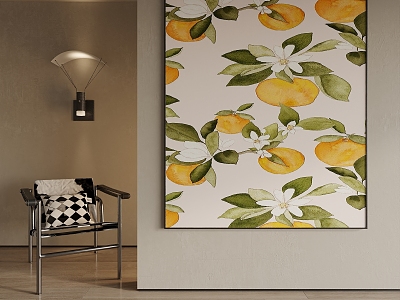 decorative painting 3d model