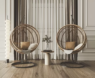 Quiet Hanging Chair 3d model