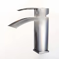 Modern Stainless Steel Faucet with Sleek Design and Single Handle Contemporary Fixture