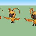 Modern Game Character Pokemon 3d model