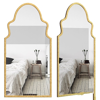 VINTAGE MIRROR 3d model