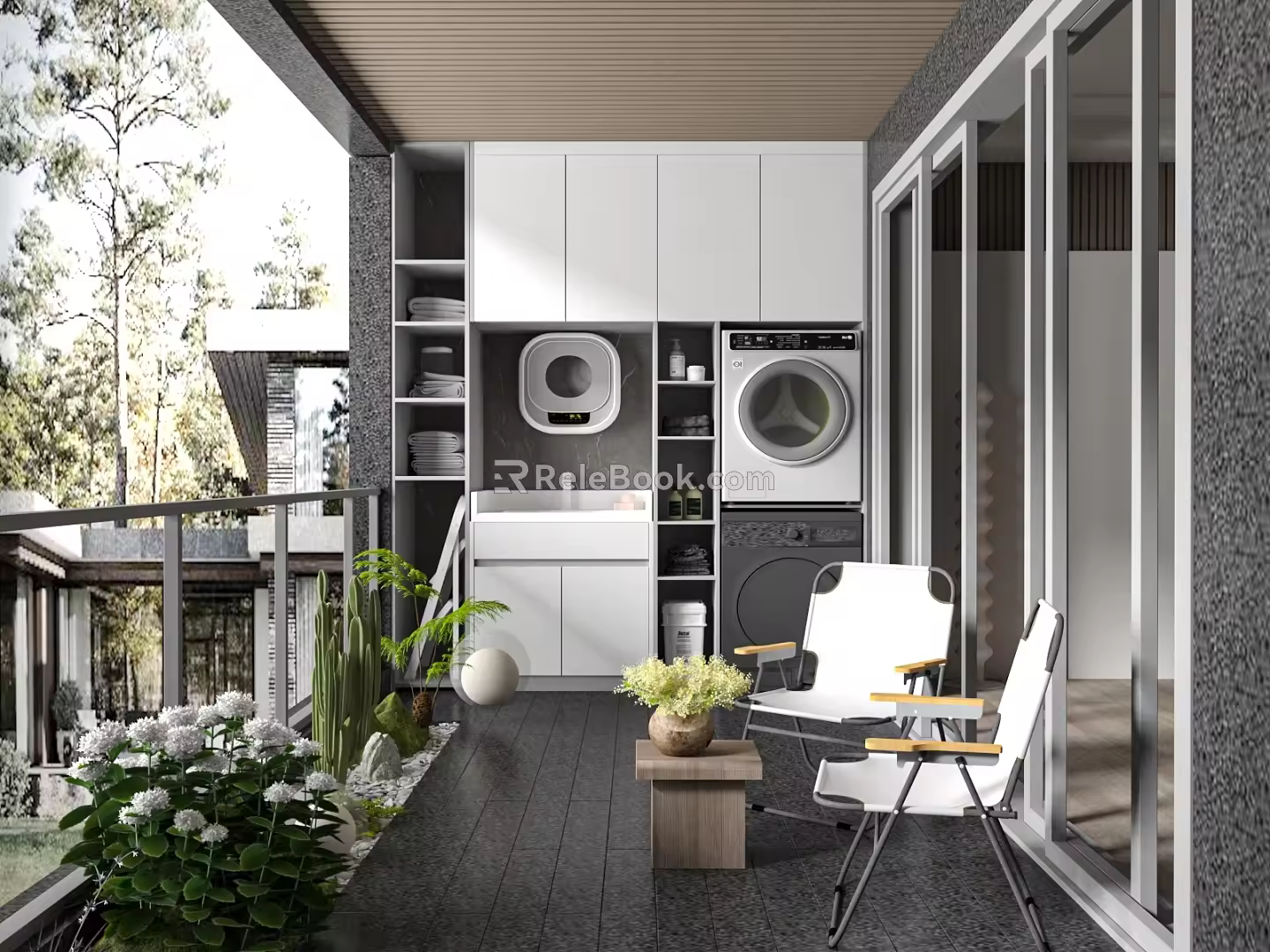 Balcony 3d model