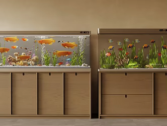 Fish tank 3d model