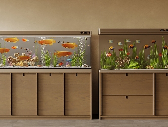 Fish tank 3d model