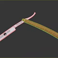 High Quality Classic Straight Razor With Wooden Handle And Polished Metal Blade