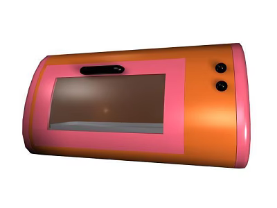 Modern Microwave 3d model