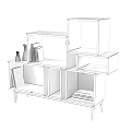 Nordic Lockers 3d model