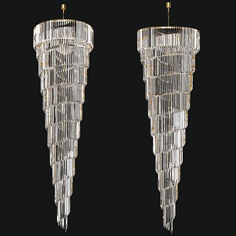 Chandelier Lamps Lighting Lamps Decorative Lamps 3d model