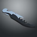 Practical Household Multi Tool With Metallic Silver Head And Black Handle