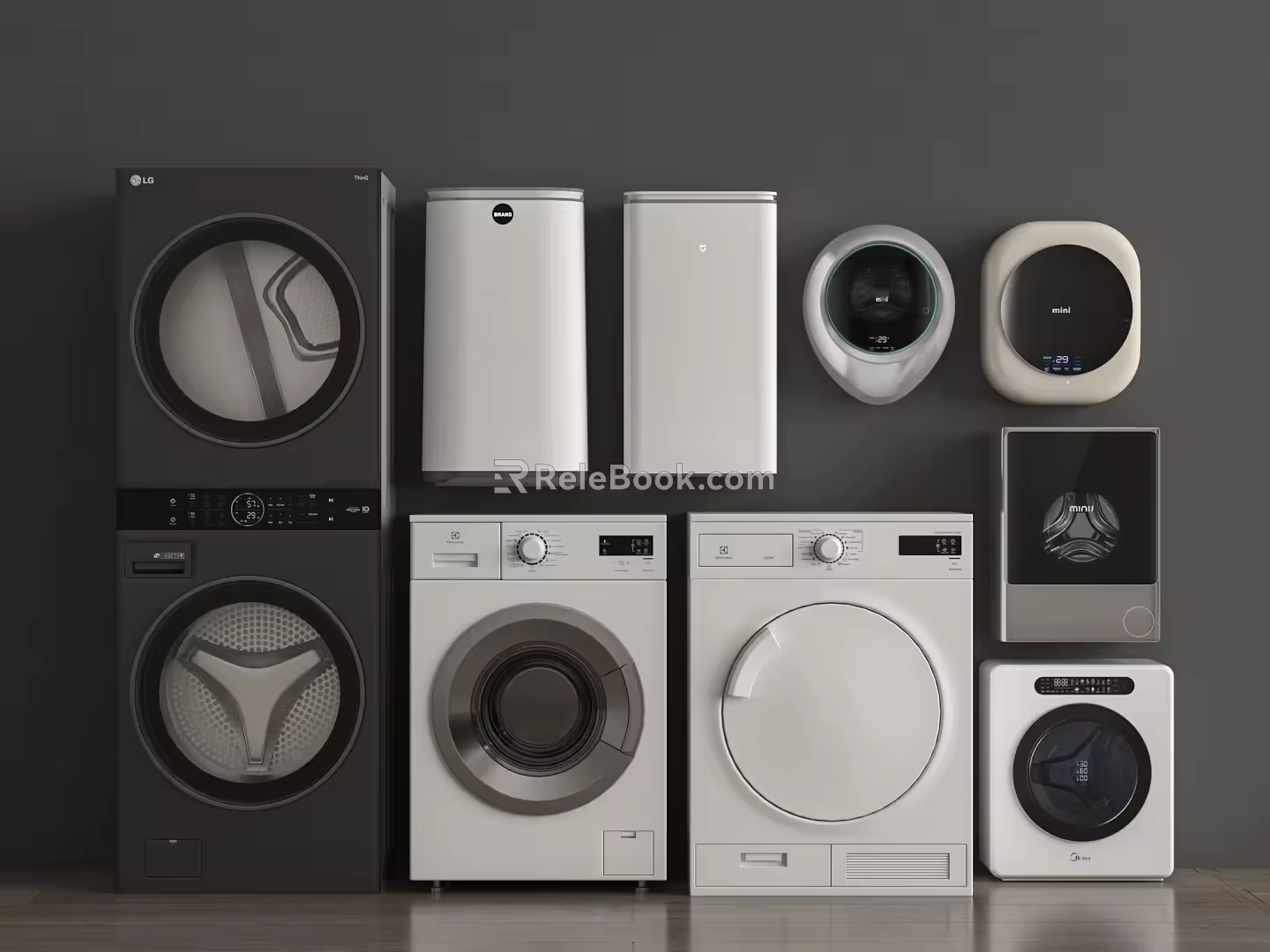 Washing Machine Dryer Washing and Drying Machine Mini Washing Machine Smart Washing Machine Drum Washing Machine 3d model