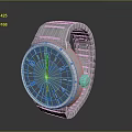 Sleek Silver Watch Design With Metal Strap And Round Polished Dial