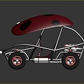 Modern travel car car self-modified car modified car 3d model