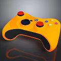 Modern Gamepad Wireless Gamepad Game Console Accessories Handle 3d model