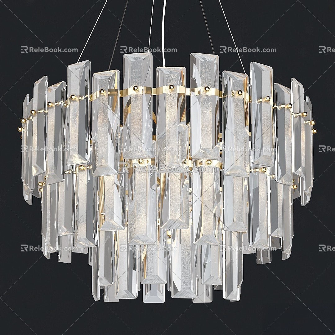 Chandelier Nikola Art A1052SP 10GO 3d model