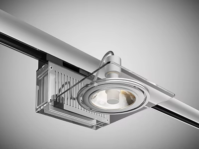 Modern spotlights 3d model