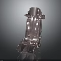 Aerospace Precision Silver Metallic Component For Spacecraft Mechanical Structure Design