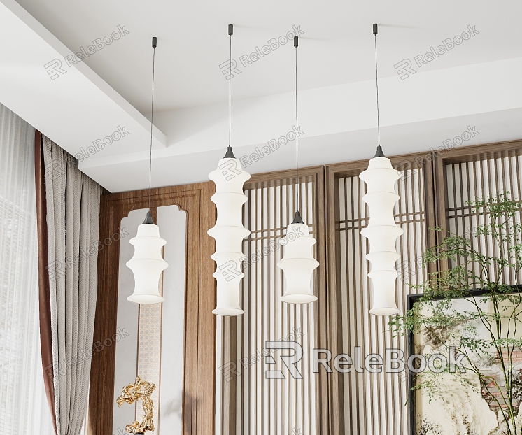 New Chinese Chandelier Chandelier Combination model