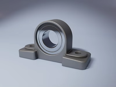 High Quality Metal Bearing Housing Hardware Tool for Industrial Mechanical Applications 3d model